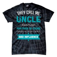 Uncle Partner In Crime Tie-Dye T-Shirt