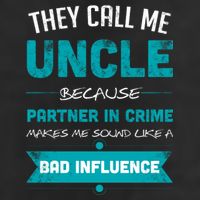 Uncle Partner In Crime Golf Towel
