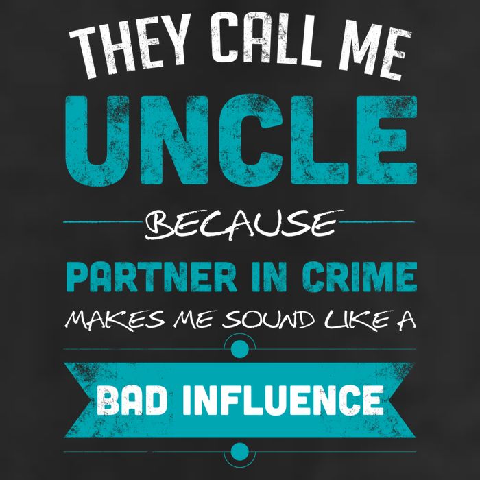 Uncle Partner In Crime Golf Towel