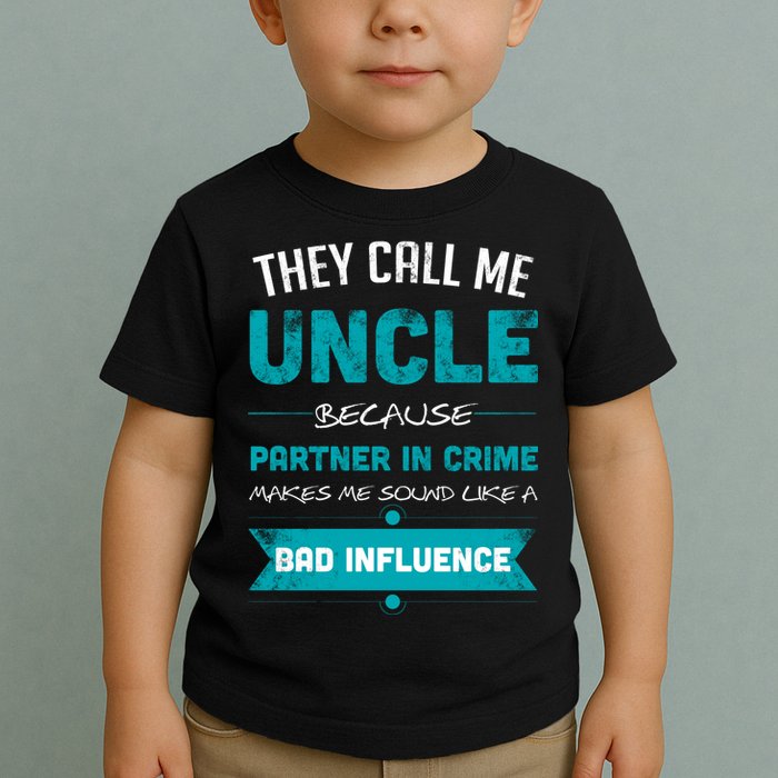 Uncle Partner In Crime Toddler T-Shirt