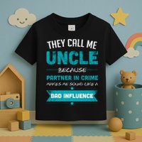 Uncle Partner In Crime Toddler T-Shirt