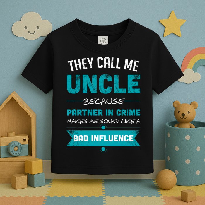 Uncle Partner In Crime Toddler T-Shirt