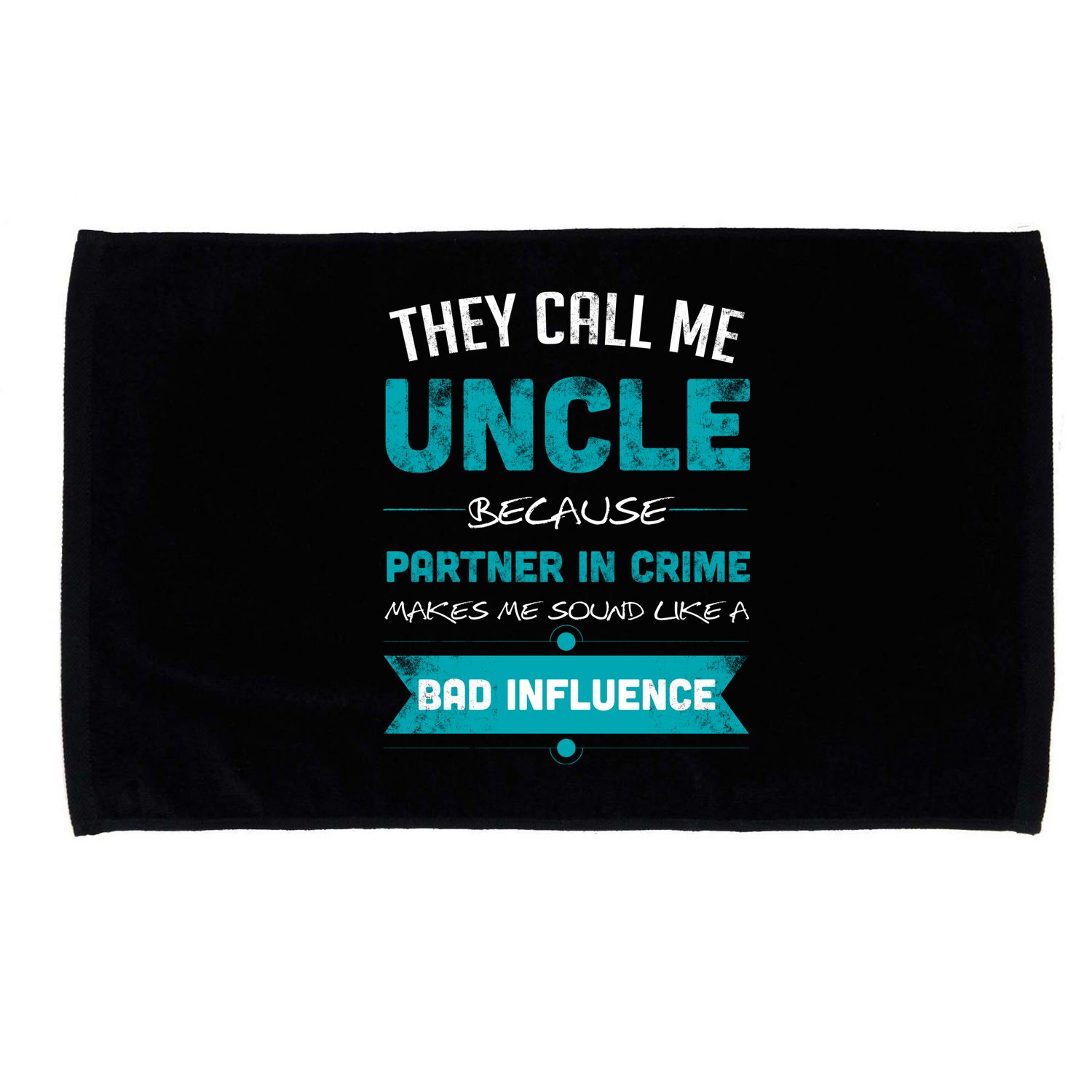 Uncle Partner In Crime Microfiber Hand Towel
