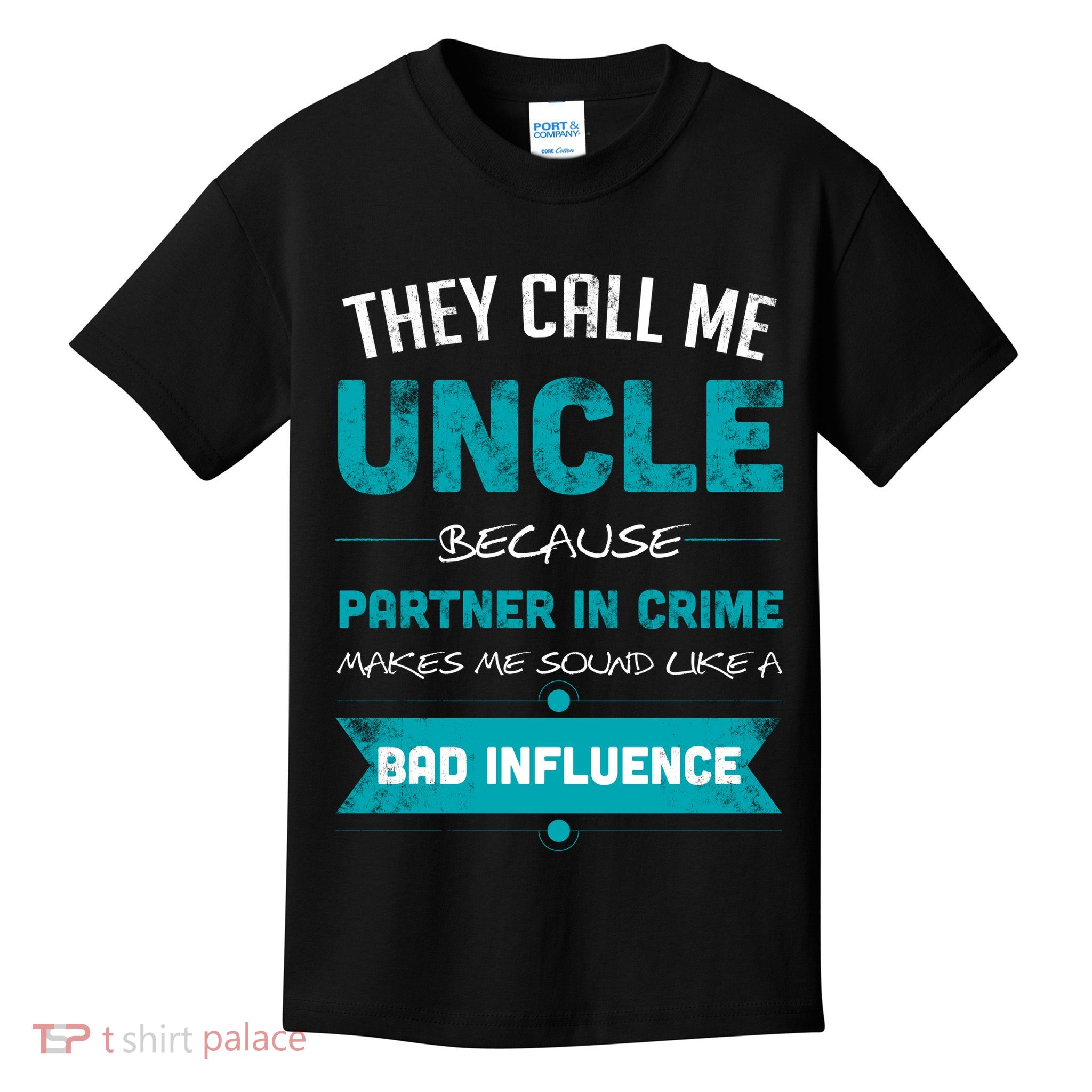 Uncle Partner In Crime Kids T-Shirt