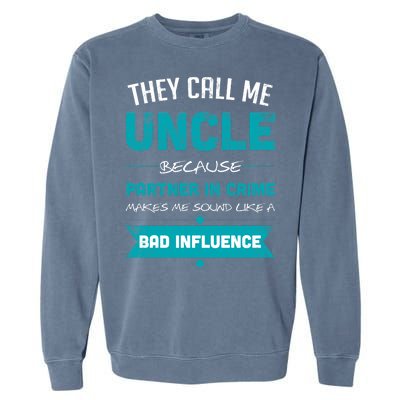 Uncle Partner In Crime Garment-Dyed Sweatshirt