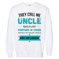 Uncle Partner In Crime Garment-Dyed Sweatshirt