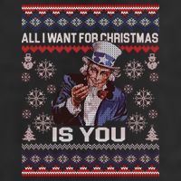 Uncle Sam All I Want for Christmas is You Ugly Cool Comfort Performance Bucket Hat