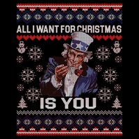 Uncle Sam All I Want for Christmas is You Ugly Impact Tech Backpack