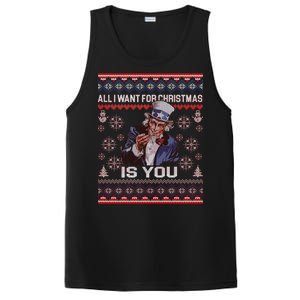 Uncle Sam All I Want for Christmas is You Ugly PosiCharge Competitor Tank