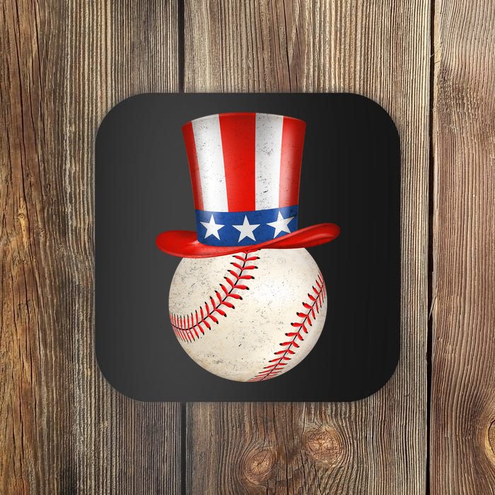 Uncle Sam Baseball Coaster