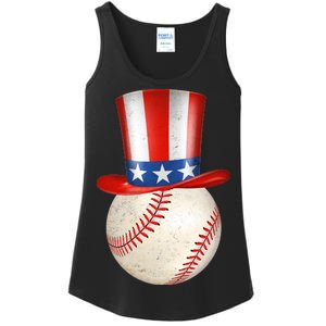 Uncle Sam Baseball Ladies Essential Tank