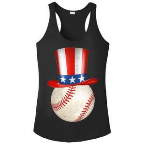 Uncle Sam Baseball Ladies PosiCharge Competitor Racerback Tank