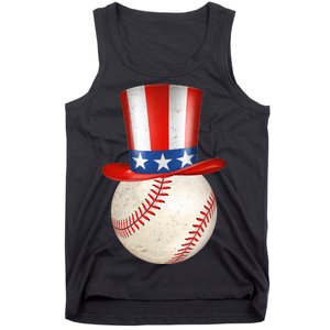 Uncle Sam Baseball Tank Top