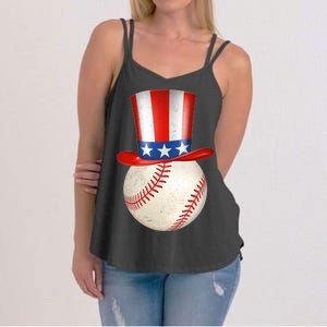 Uncle Sam Baseball Women's Strappy Tank