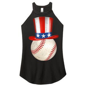 Uncle Sam Baseball Women's Perfect Tri Rocker Tank