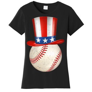 Uncle Sam Baseball Women's T-Shirt