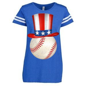 Uncle Sam Baseball Enza Ladies Jersey Football T-Shirt