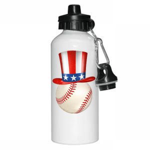 Uncle Sam Baseball Aluminum Water Bottle