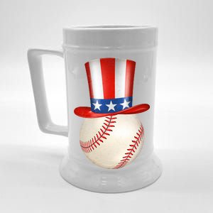 Uncle Sam Baseball Beer Stein