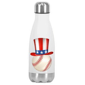 Uncle Sam Baseball Stainless Steel Insulated Water Bottle