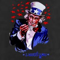 Uncle Sam I Want You Cool Comfort Performance Bucket Hat