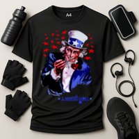Uncle Sam I Want You Cooling Performance Crew T-Shirt