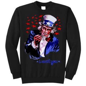 Uncle Sam I Want You Sweatshirt