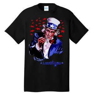 Uncle Sam I Want You Tall T-Shirt