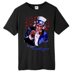 Uncle Sam I Want You Tall Fusion ChromaSoft Performance T-Shirt