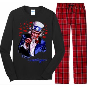 Uncle Sam I Want You Long Sleeve Pajama Set