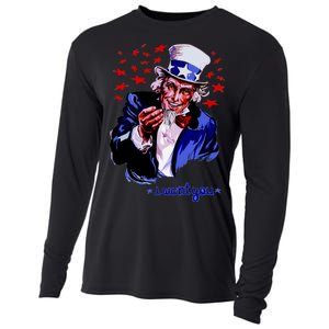 Uncle Sam I Want You Cooling Performance Long Sleeve Crew