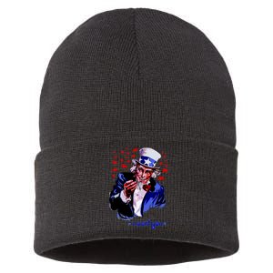 Uncle Sam I Want You Sustainable Knit Beanie