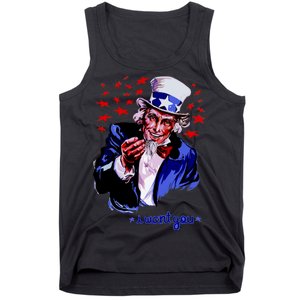 Uncle Sam I Want You Tank Top