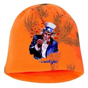 Uncle Sam I Want You Kati - Camo Knit Beanie