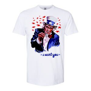 Uncle Sam I Want You Softstyle CVC T-Shirt