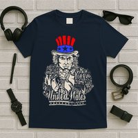 Uncle Sam I Want You 4th of July USA Mashup T-Shirt