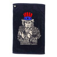 Uncle Sam I Want You 4th of July USA Mashup Golf Towel
