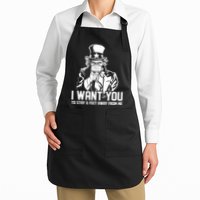 Uncle Sam I Want You To Save 6 Feet Away From Me Apron