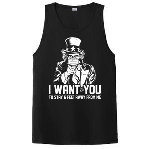 Uncle Sam I Want You To Save 6 Feet Away From Me PosiCharge Competitor Tank