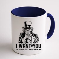 Uncle Sam I Want You To Save 6 Feet Away From Me Mug