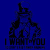 Uncle Sam I Want You To Save 6 Feet Away From Me Mug