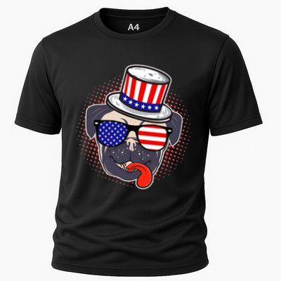 Uncle Sam Pug Performance Shirt
