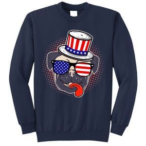 Uncle Sam Pug Sweatshirt