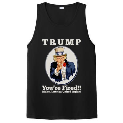 Uncle Sam Trump You're Fired Make America United Again PosiCharge Competitor Tank