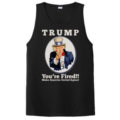 Uncle Sam Trump You're Fired Make America United Again PosiCharge Competitor Tank