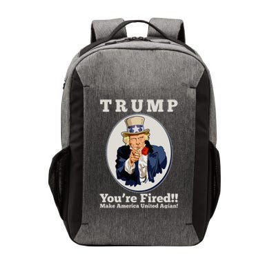 Uncle Sam Trump You're Fired Make America United Again Vector Backpack