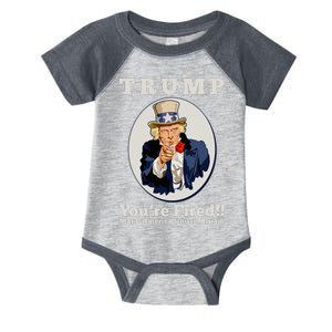 Uncle Sam Trump You're Fired Make America United Again Infant Baby Jersey Bodysuit