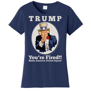 Uncle Sam Trump You're Fired Make America United Again Women's T-Shirt