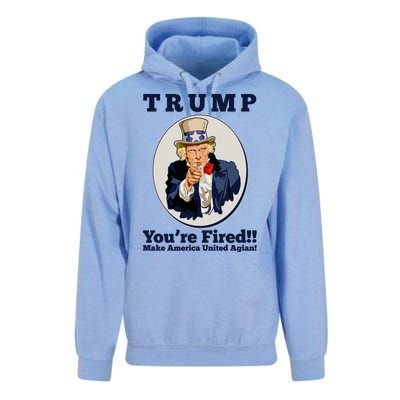 Uncle Sam Trump You're Fired Make America United Again Unisex Surf Hoodie