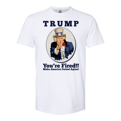 Uncle Sam Trump You're Fired Make America United Again Softstyle® CVC T-Shirt